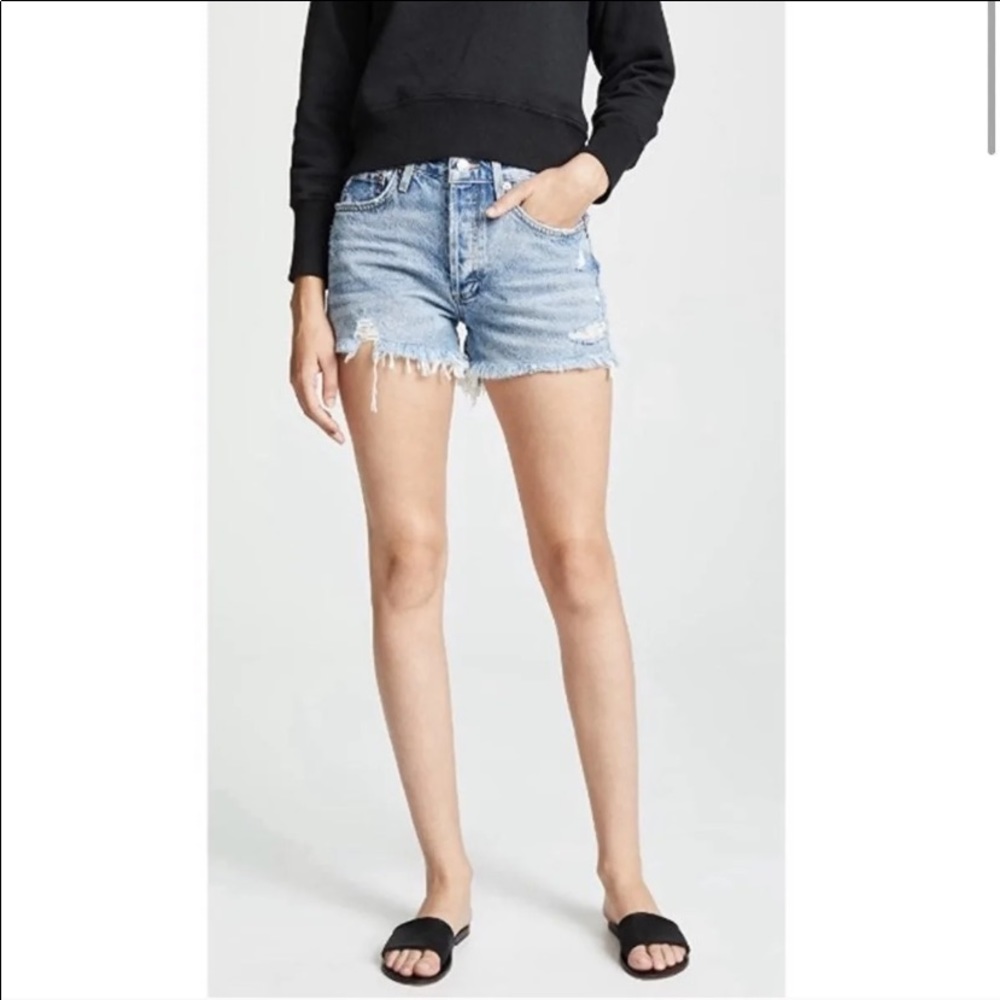 EUC Agolde Parker Shorts Swampmeet